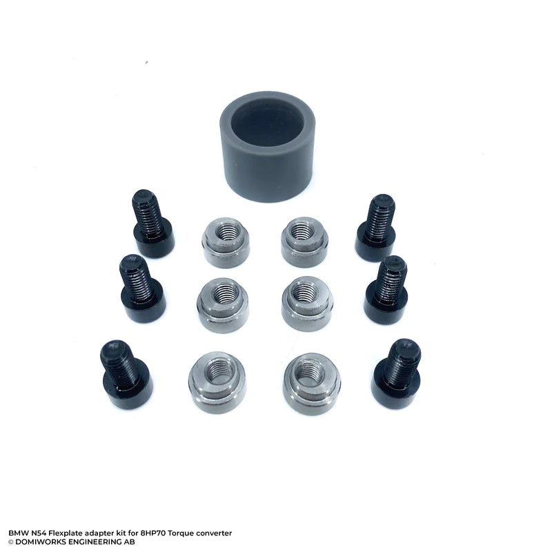 DOMIWORKS BMW N54 N55 S55 TO 8HP70 N57 ADAPTER PLATE – PONY DRIFT