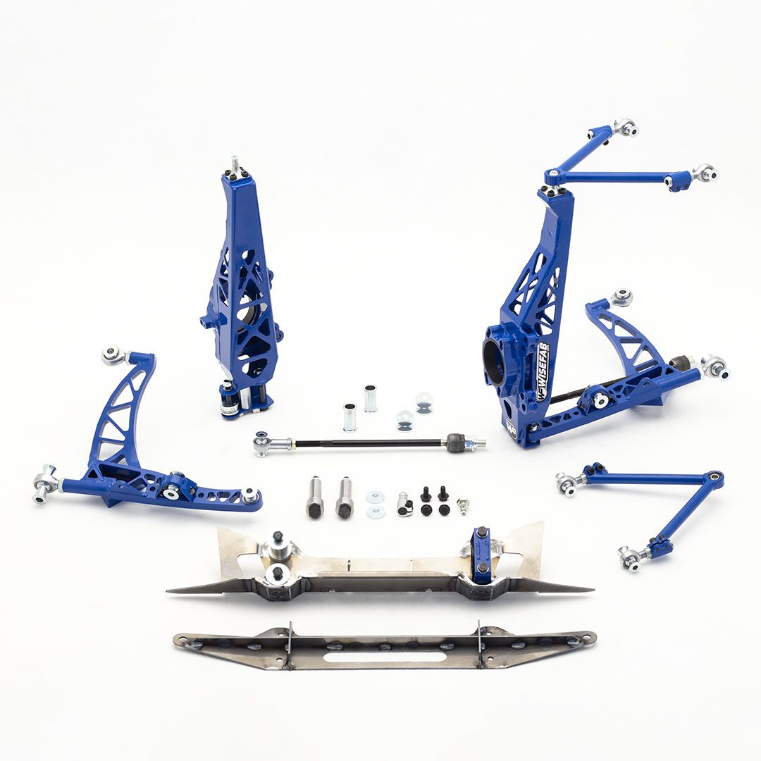 WISEFAB Nissan 350Z Front Drift Suspension Kit with Rack 