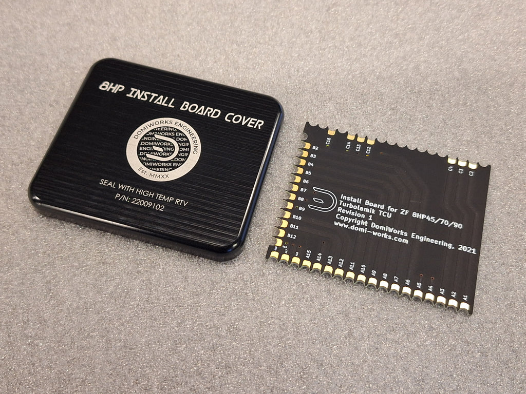 DOMIWORKS PCB Install Board & Cover kit for 8HP Mechatronic