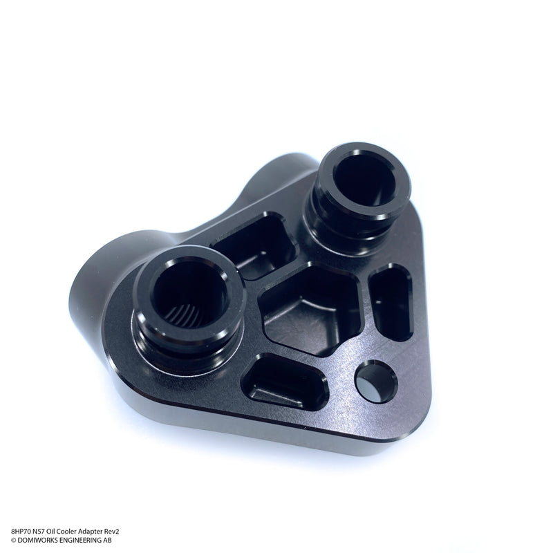 DOMIWORKS 8HP OIL COOLER ADAPTER - N57 AND B58 - TYPE 1