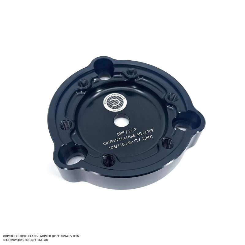 DOMIWORKS 8HP / DCT OUTPUT FLANGE ADAPTER 105-110MM TO CV JOINT