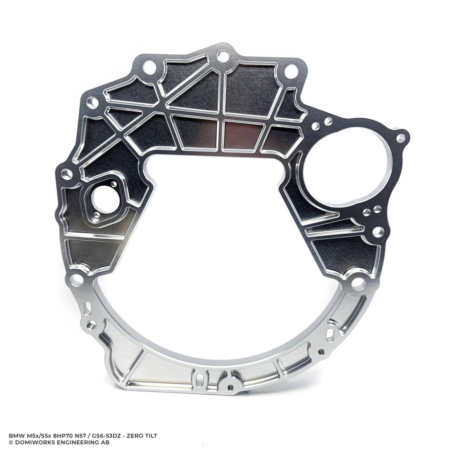 DOMIWORKS BMW M5x/S5x 8HP 45/50/70/75 N57 B57 B58 ADAPTER - Zero Tilt