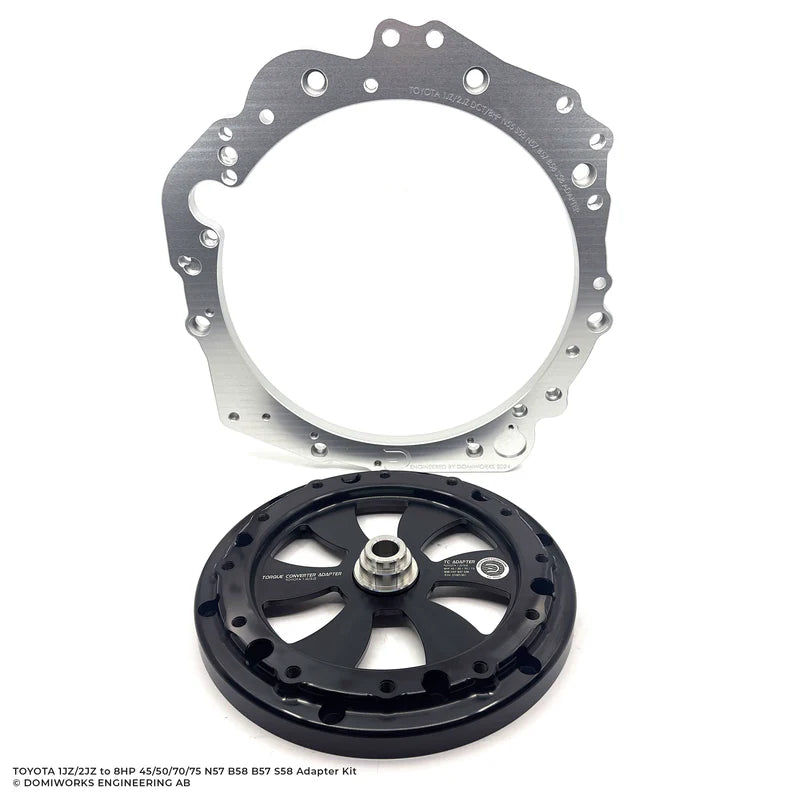 DOMIWORKS 1JZ/2JZ TO 8HP70 N57 ADAPTER KIT