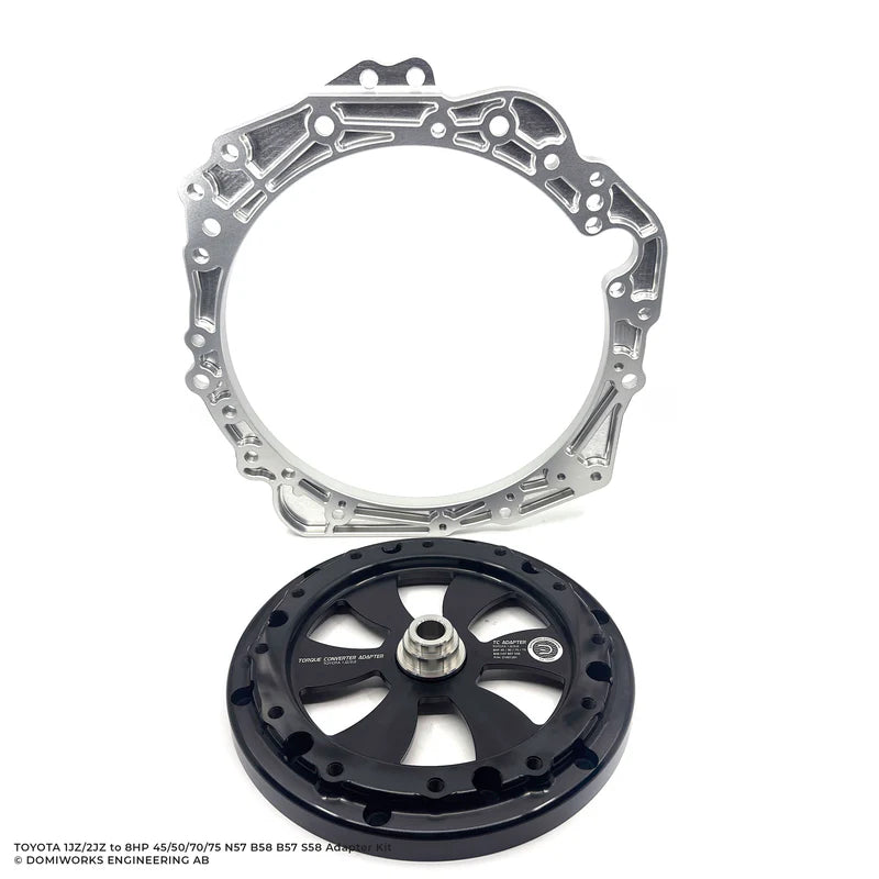 DOMIWORKS 1JZ/2JZ TO 8HP70 N57 ADAPTER KIT