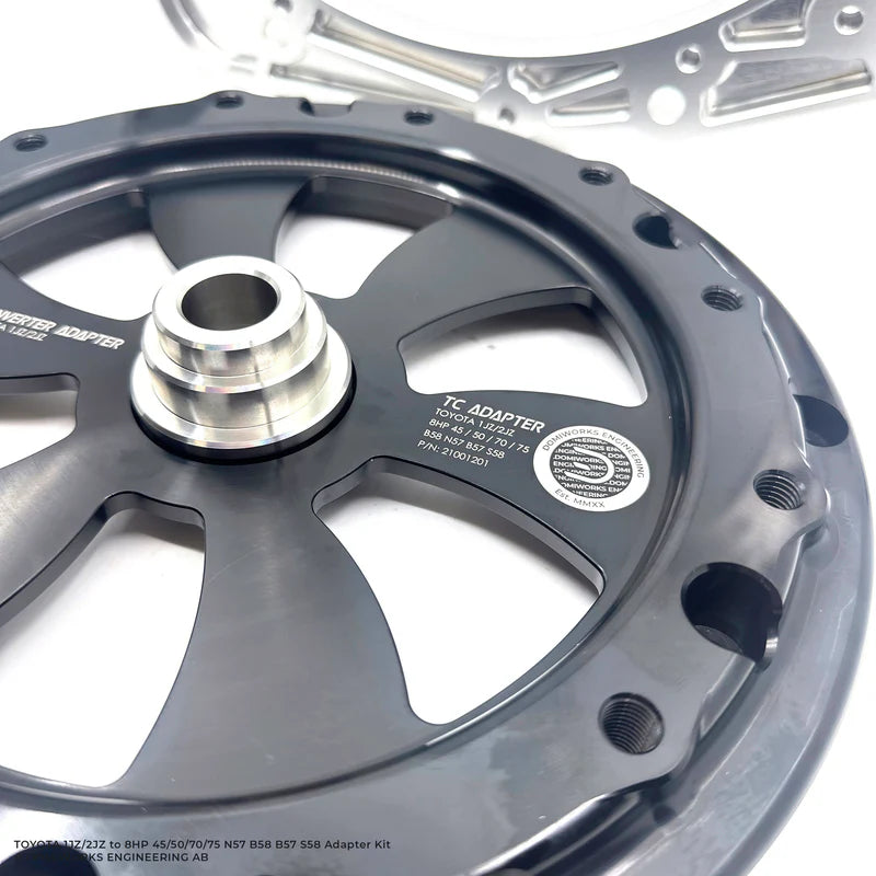 DOMIWORKS 1JZ/2JZ TO 8HP70 N57 ADAPTER KIT