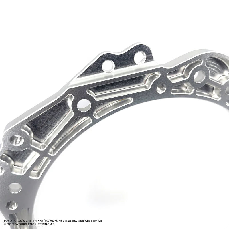 DOMIWORKS 1JZ/2JZ TO 8HP70 N57 ADAPTER KIT