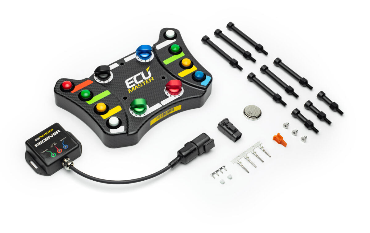 ECUMaster Wireless Racing Steering Wheel Panel Kit