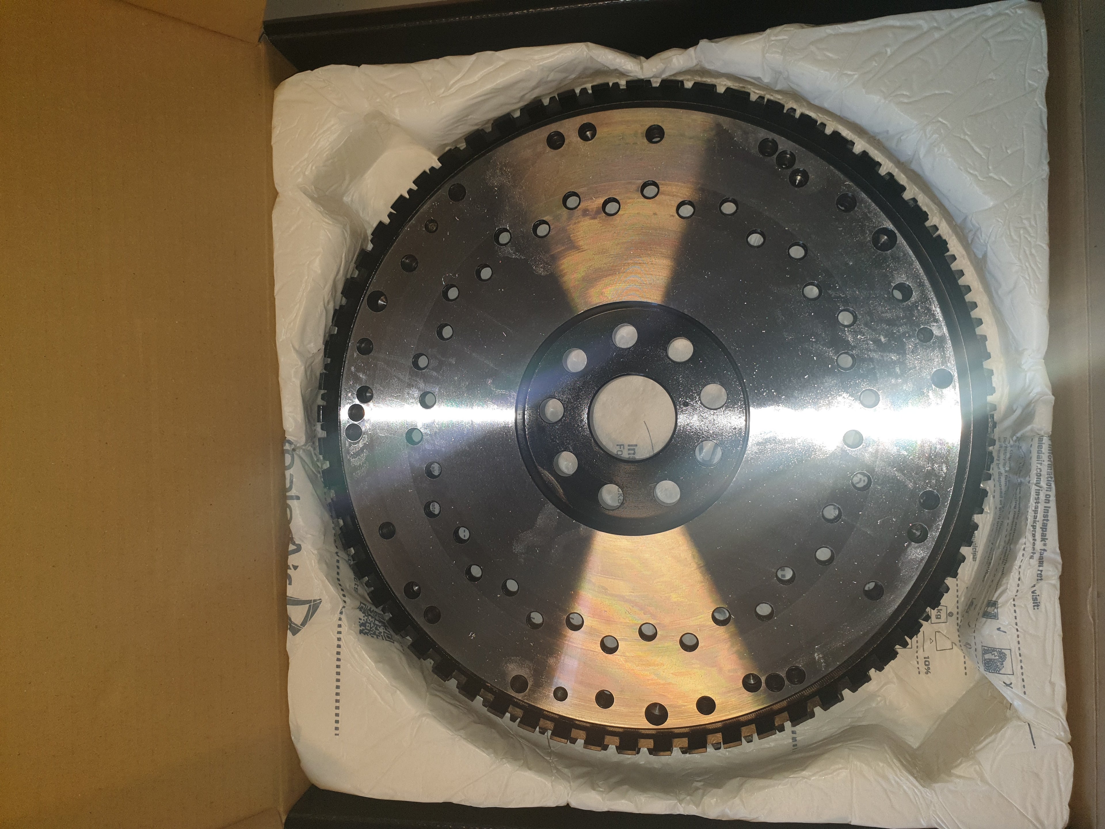 Tenaci Backplate flywheel BMW M60, M62 240mm