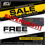 MATTIAS SPECIAL! ADU5, EMU BLACK, PMU16, USB TO CAN With FREE 12 Position Keyboard