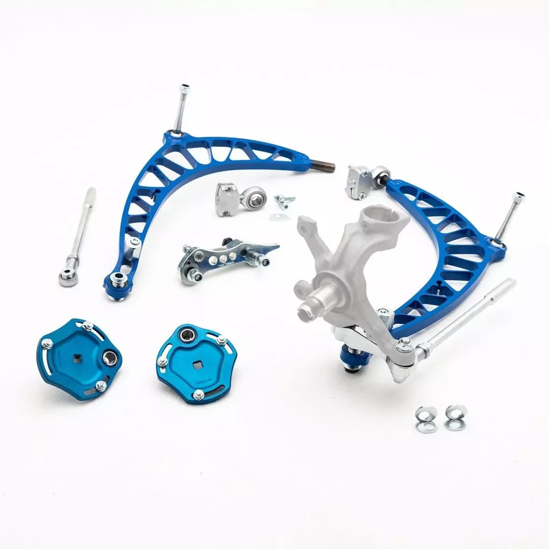 WISEFAB BMW E46 V2 Front Drift Suspension PRO Kit