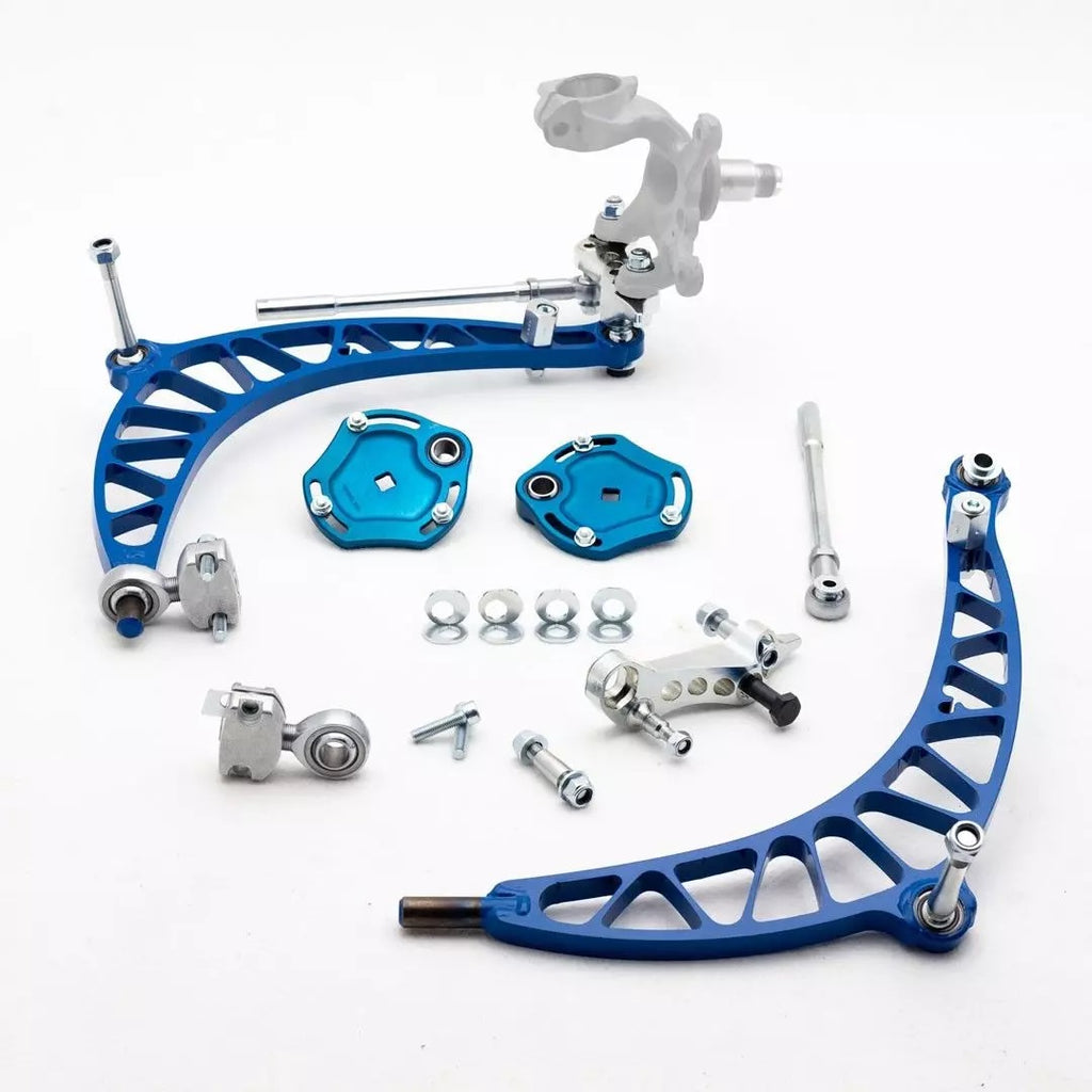 WISEFAB BMW E46 V2 Front Drift Suspension PRO Kit