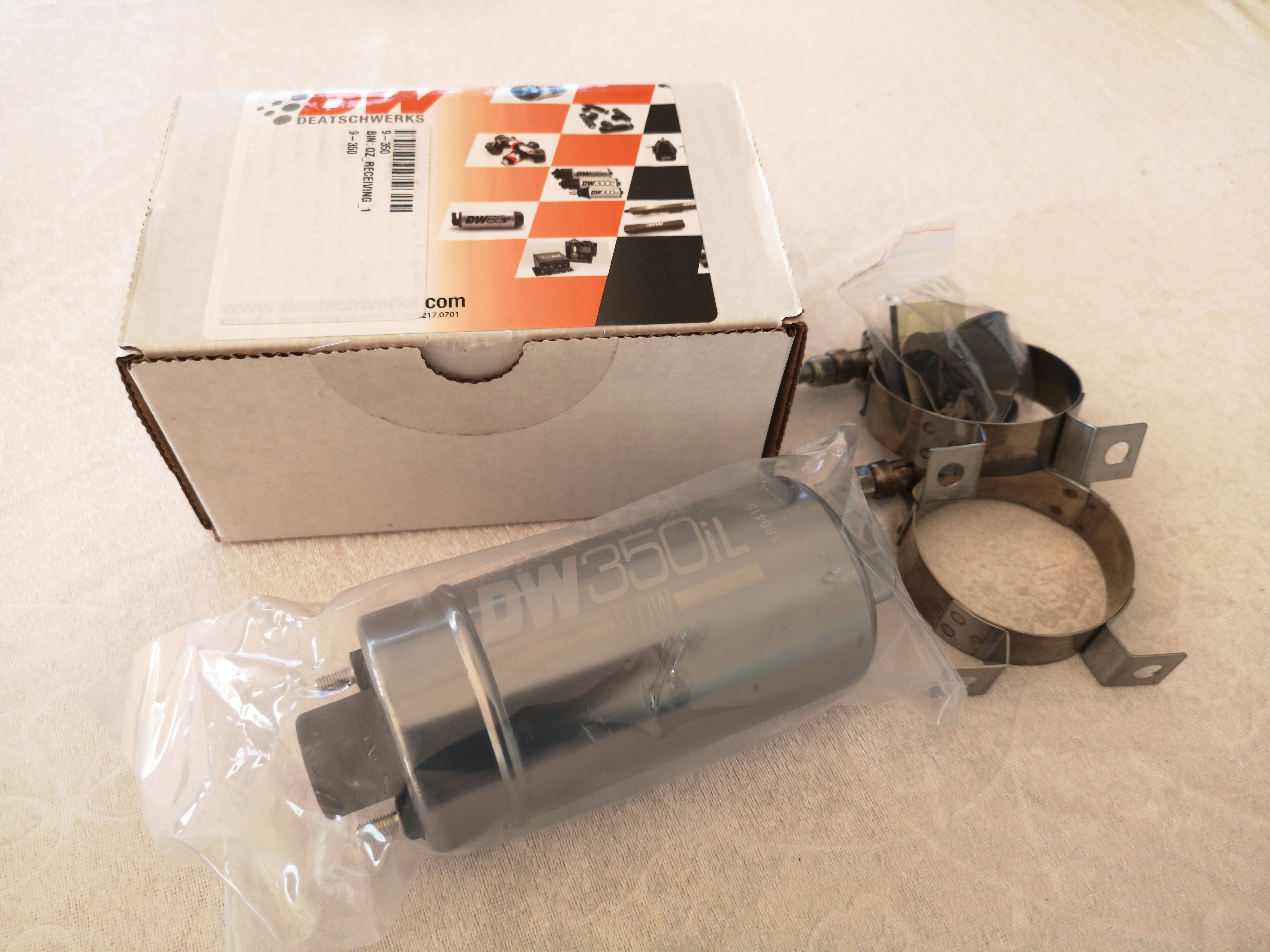 Deatschwerks DW350 In-Line Fuel Pump
