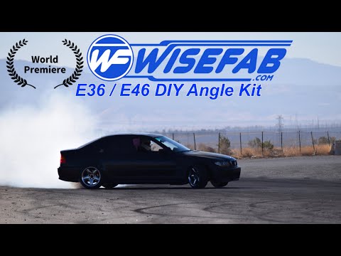 WISEFAB BMW E36 / E46 Front DIY Drift Kit