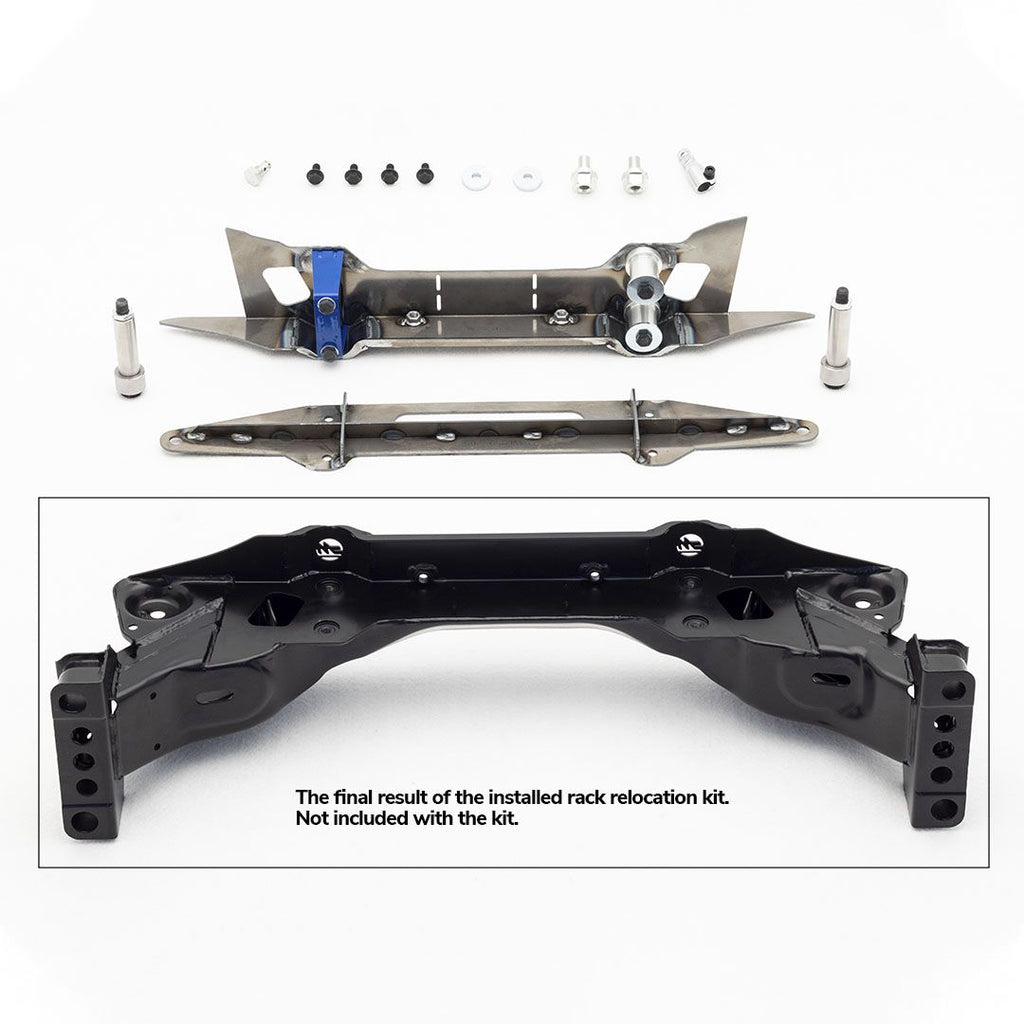 WISEFAB Nissan 350Z Front Drift Suspension Kit with Rack Relocation