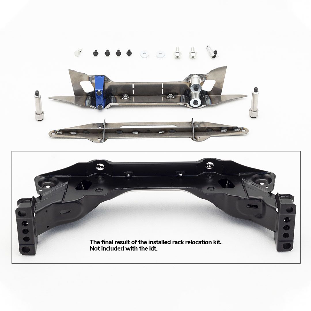 WISEFAB Nissan 350Z Front Drift Suspension Kit with Rack Relocation
