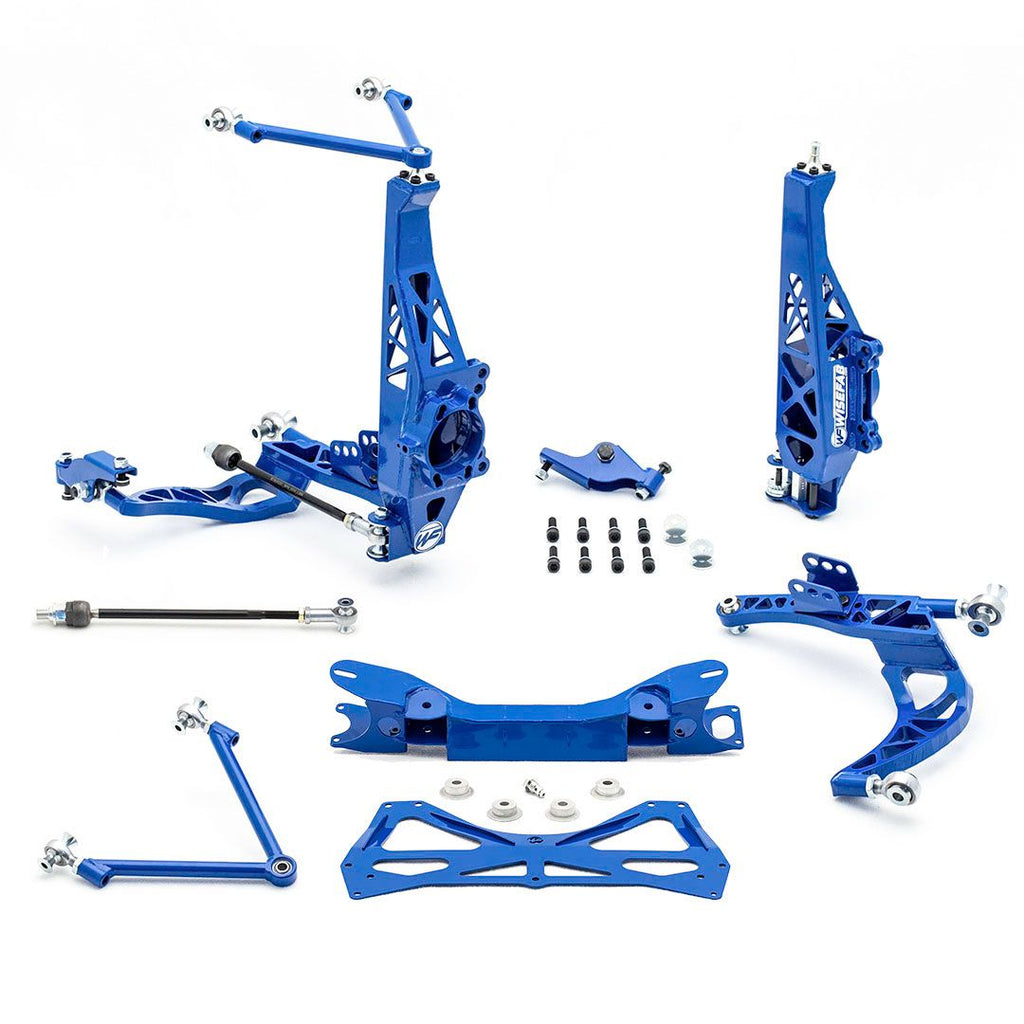 WISEFAB Nissan 370Z Front Drift Angle Lock Kit with Rack Relocation
